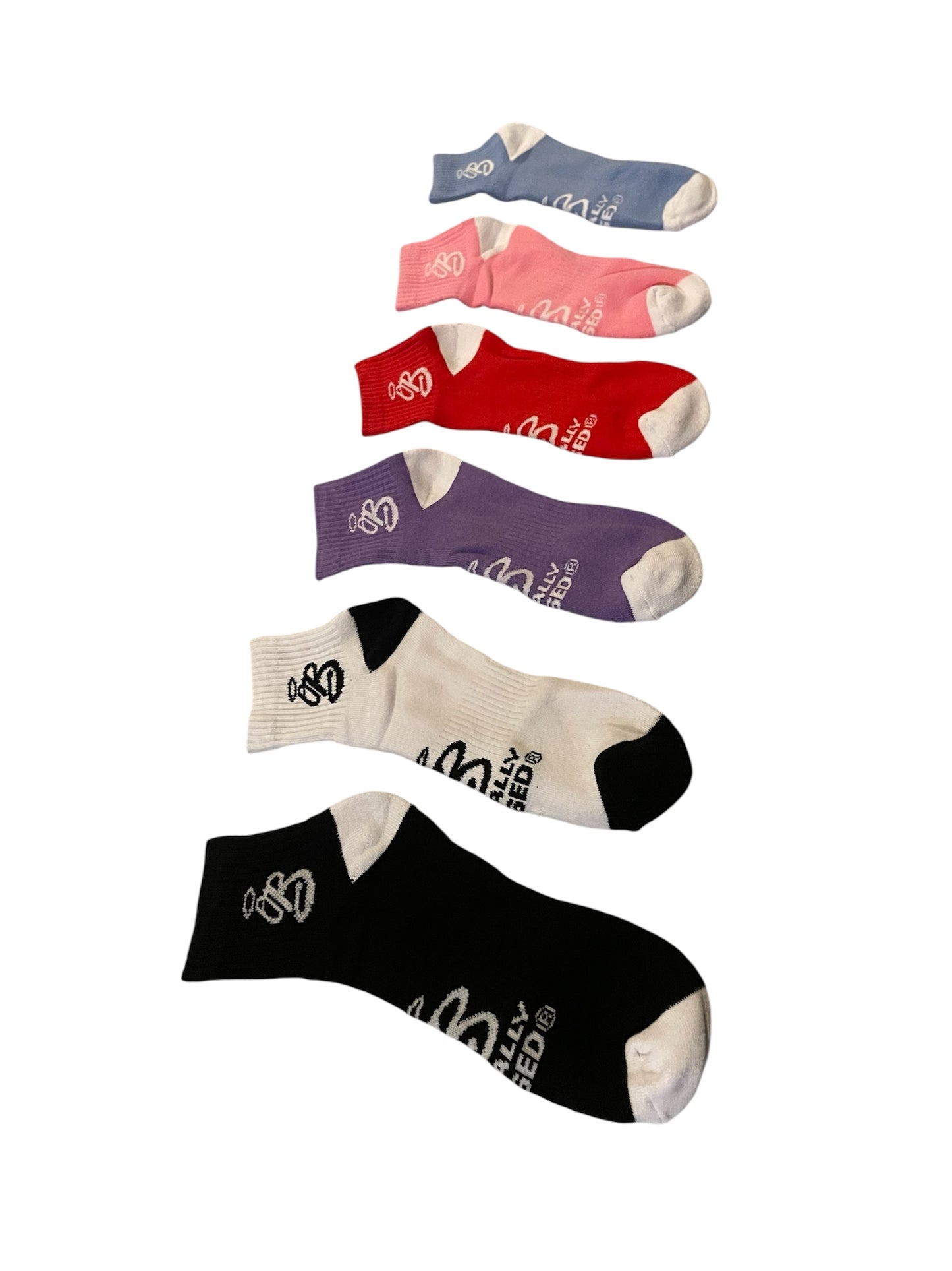 O B Ankle Logo Socks