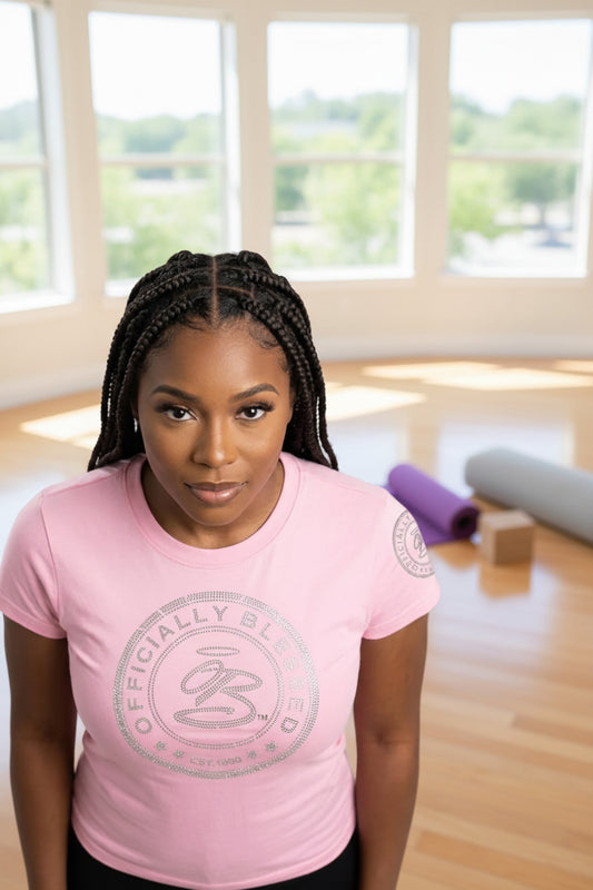 Blessed Lady fitted tee shirt