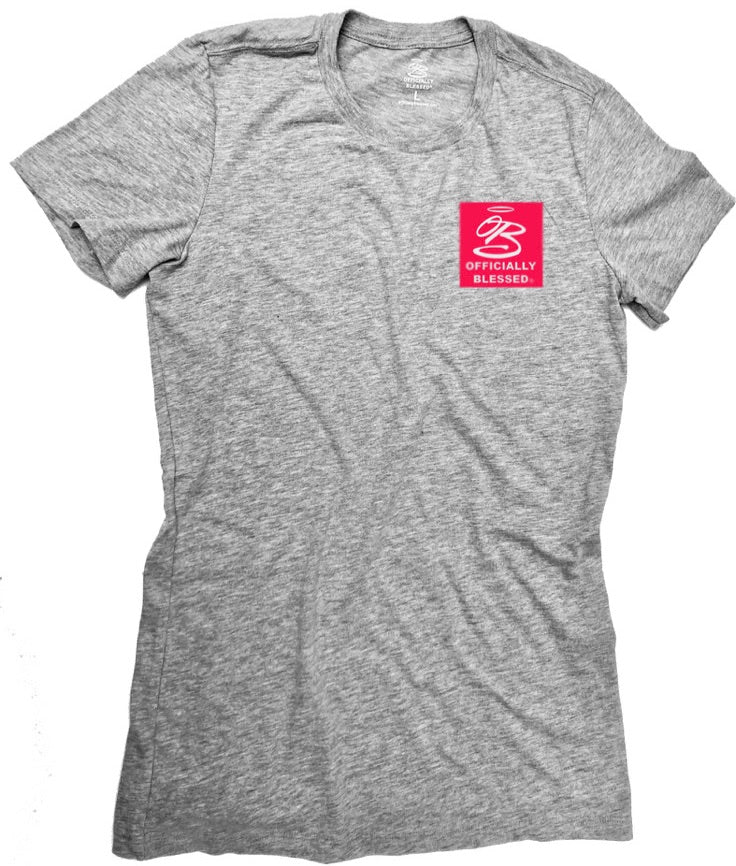 OB logo slim fit ladies tee